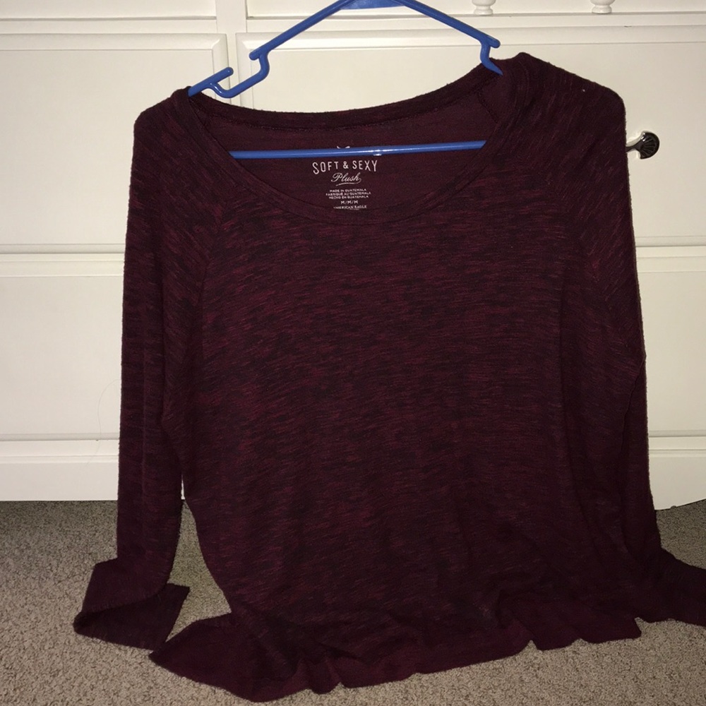 AMERICAN EAGLE SOFT & SEXY LONG SLEEVE SHIRT